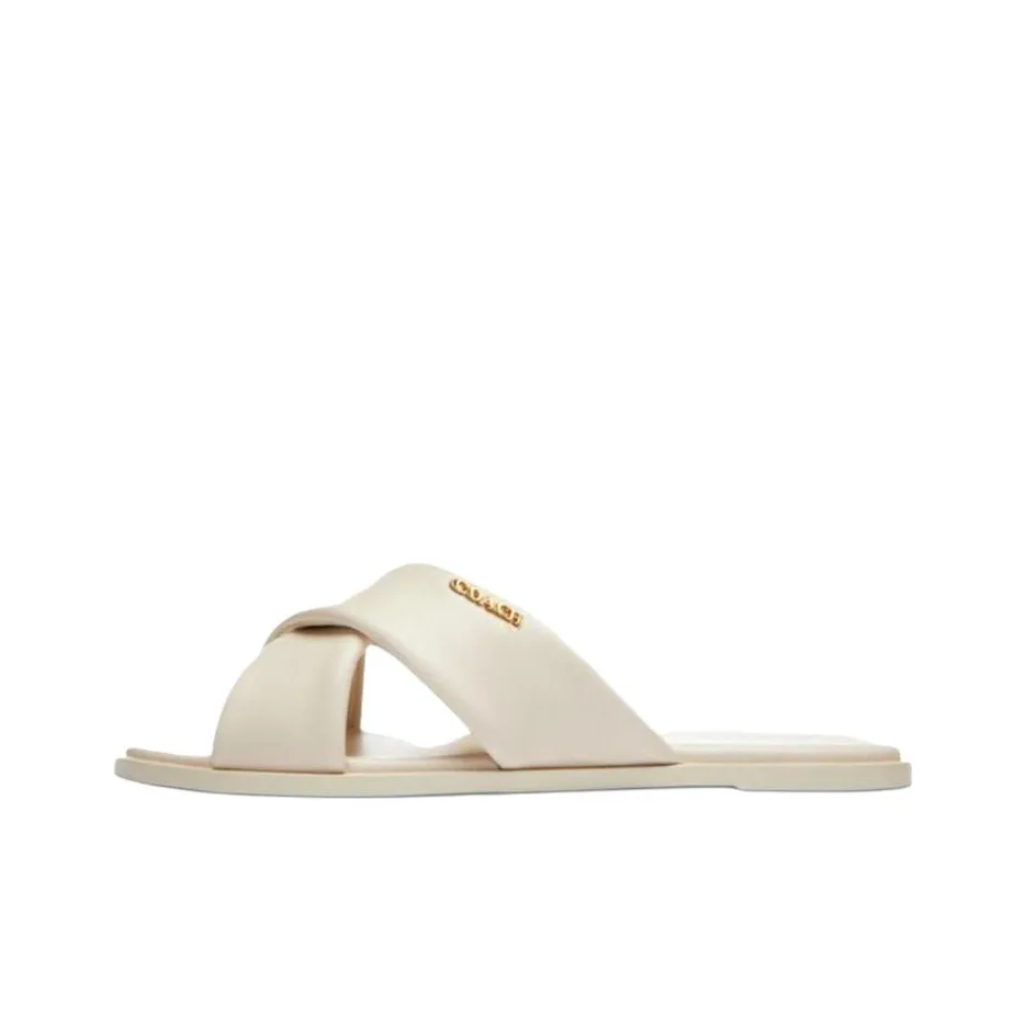 COACH Слипоны Женские Белые