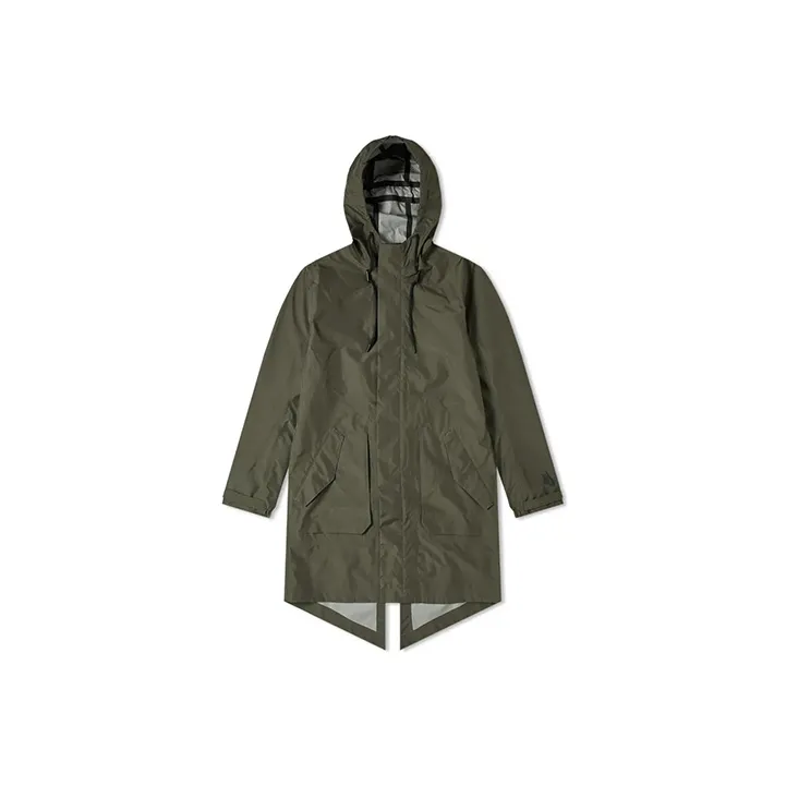 Nike Parka Coats Men Army Green