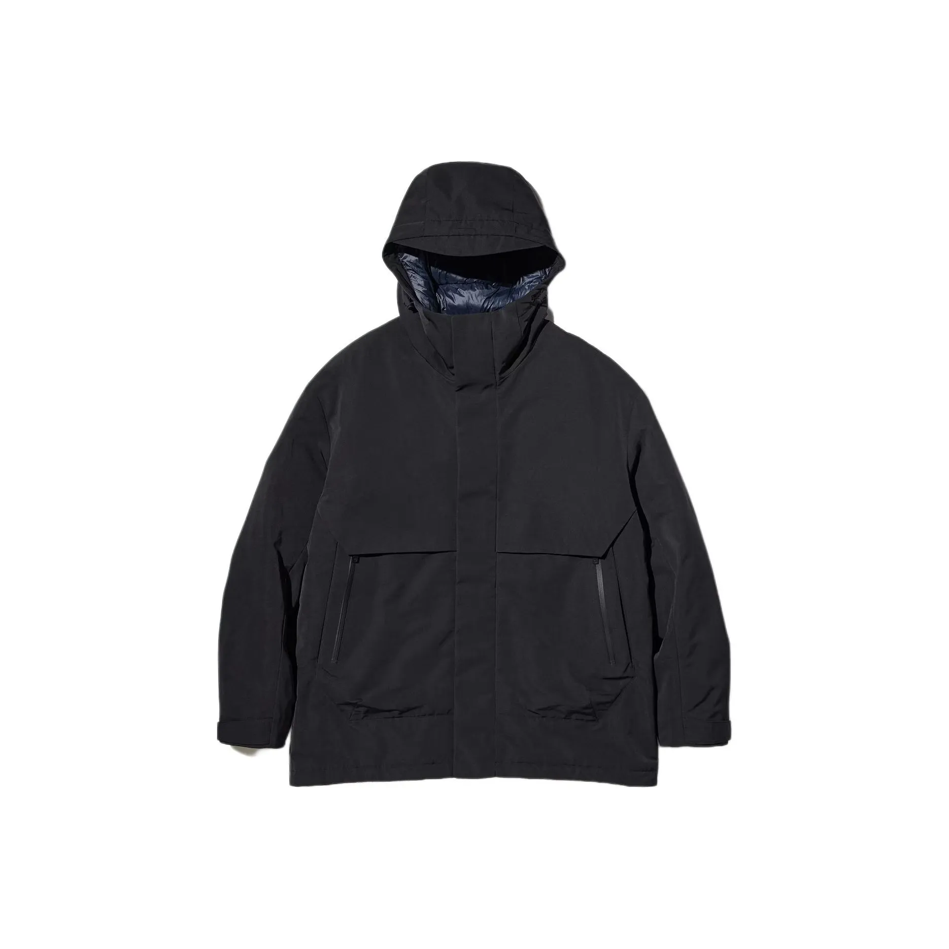 UNIQLO Jil Sander Collaboration Черные Мужские Куртки