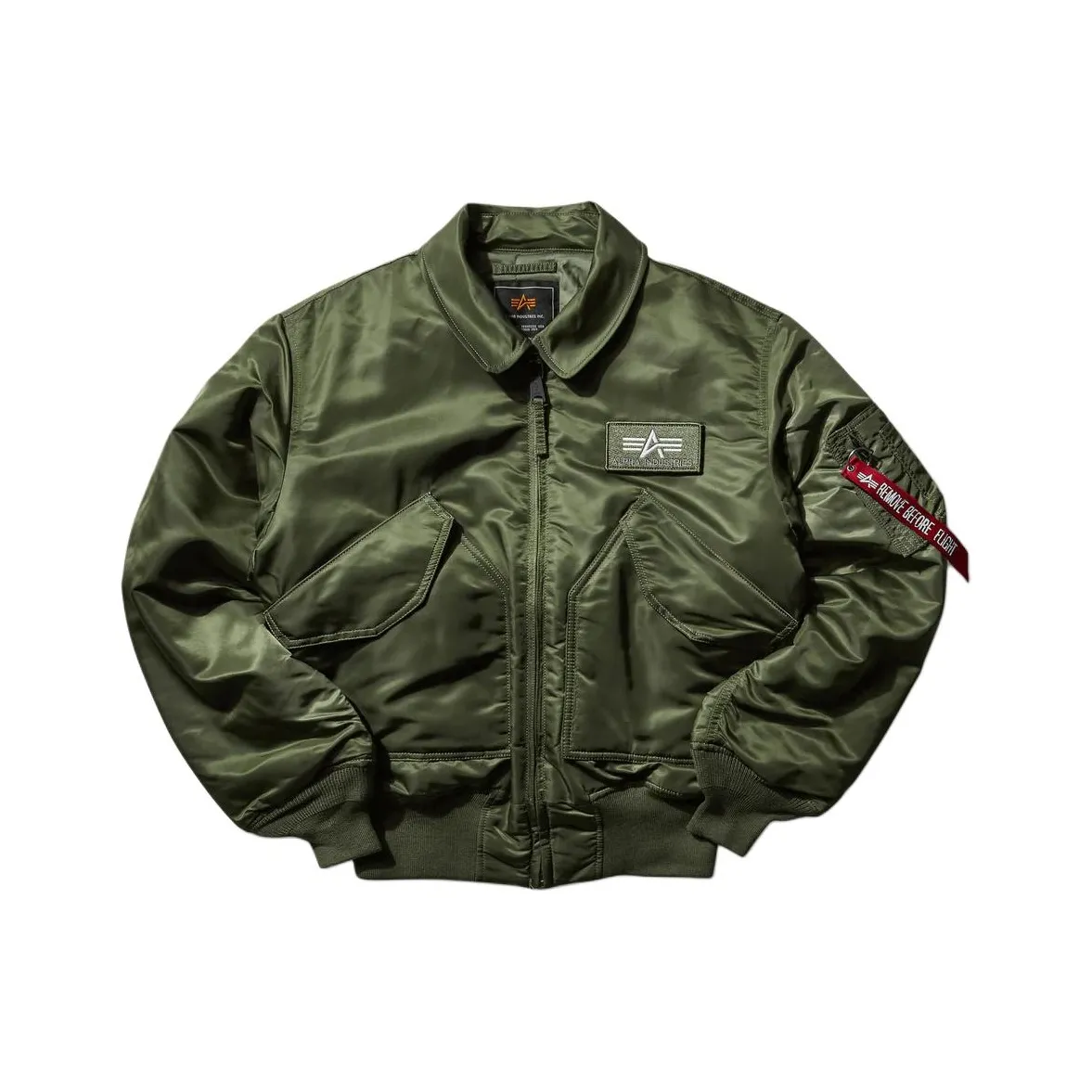 Alpha Industries Куртки и Пальто Мужской Зеленый