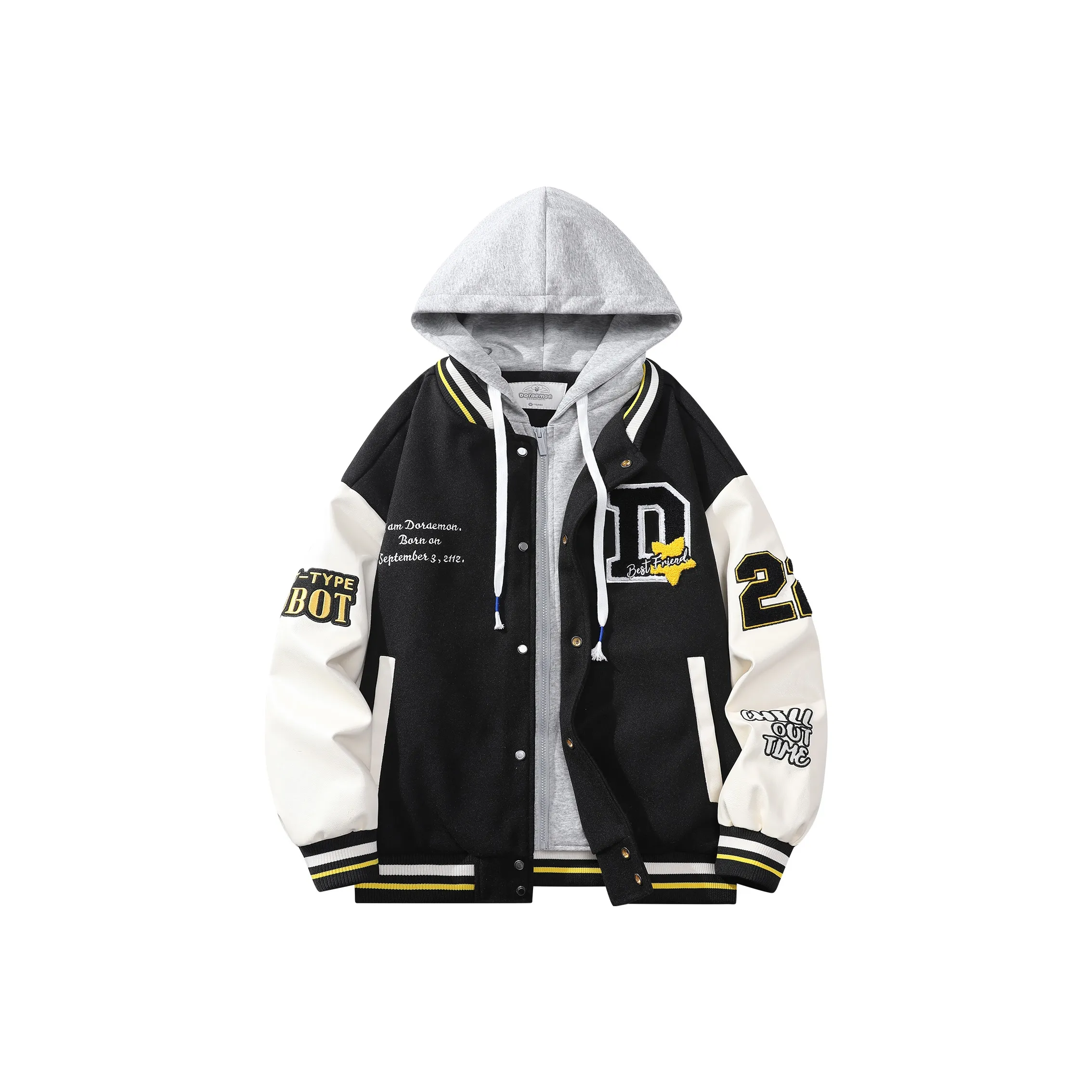 DoraemonA Бейсбольная куртка Унисекс