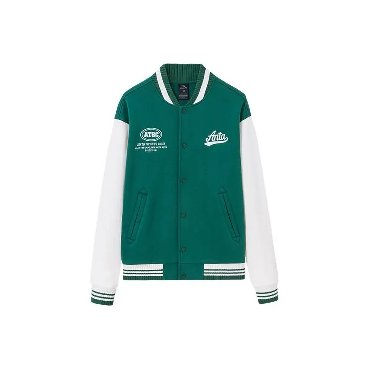 ANTA Life Collection Бейсбольная куртка Мужская Лесной Чернильно-зеленый