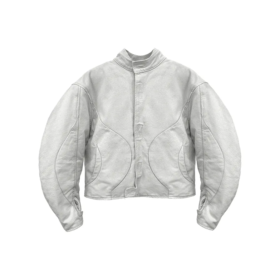 WANNA LAB Jackets Coats Unisex Moon White