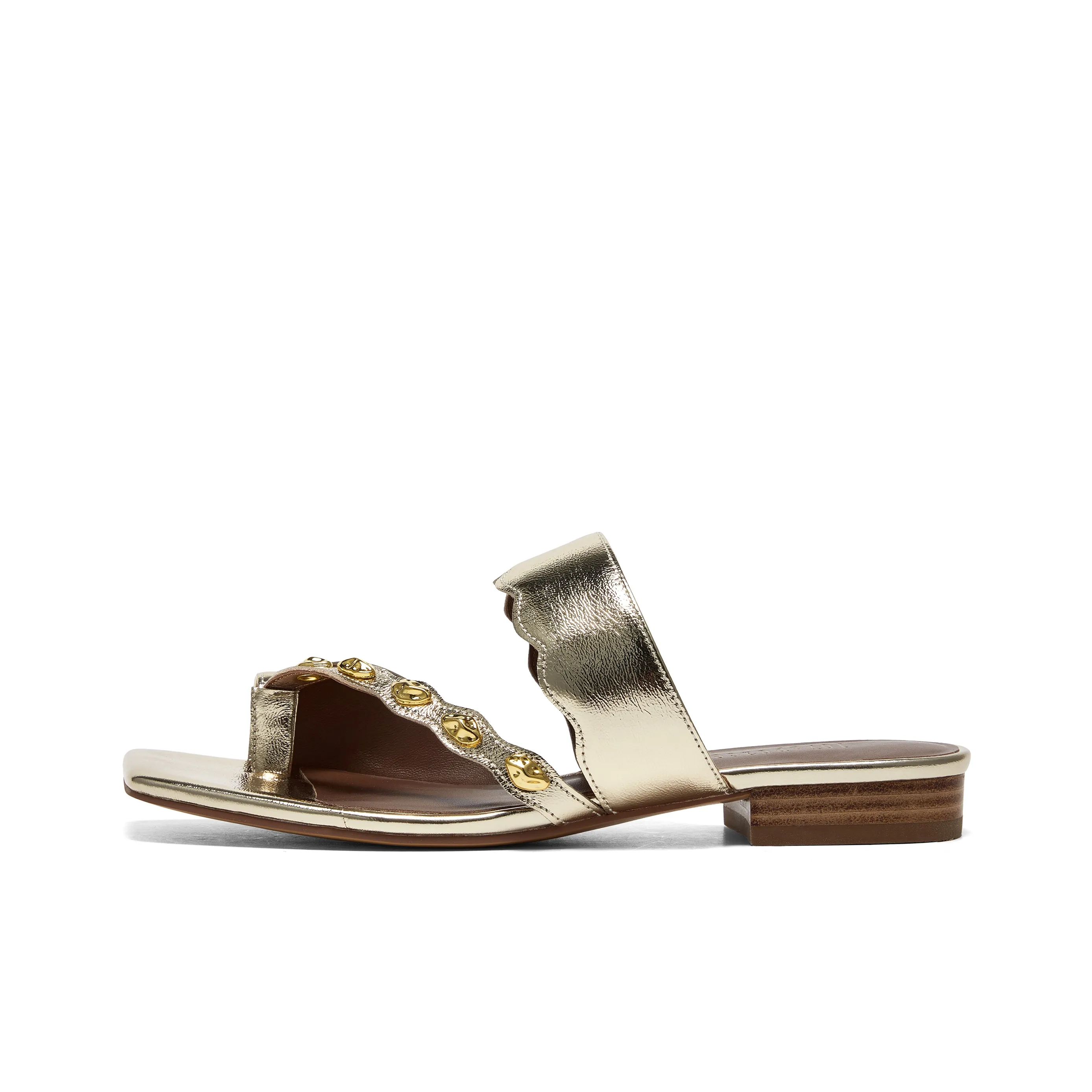 Joypeace Шлепанцы Женские Золотые
