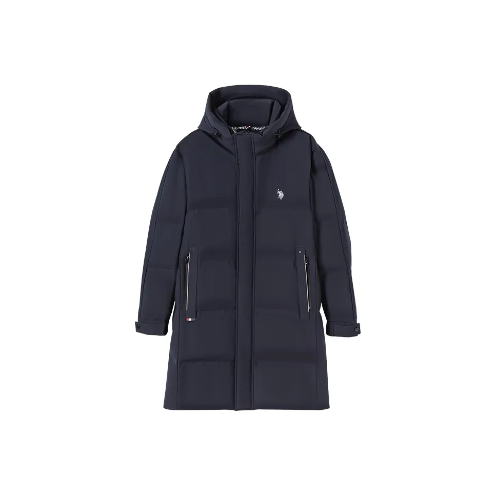 U.S. POLO ASSN. Down Jacket Men's Dark Blue