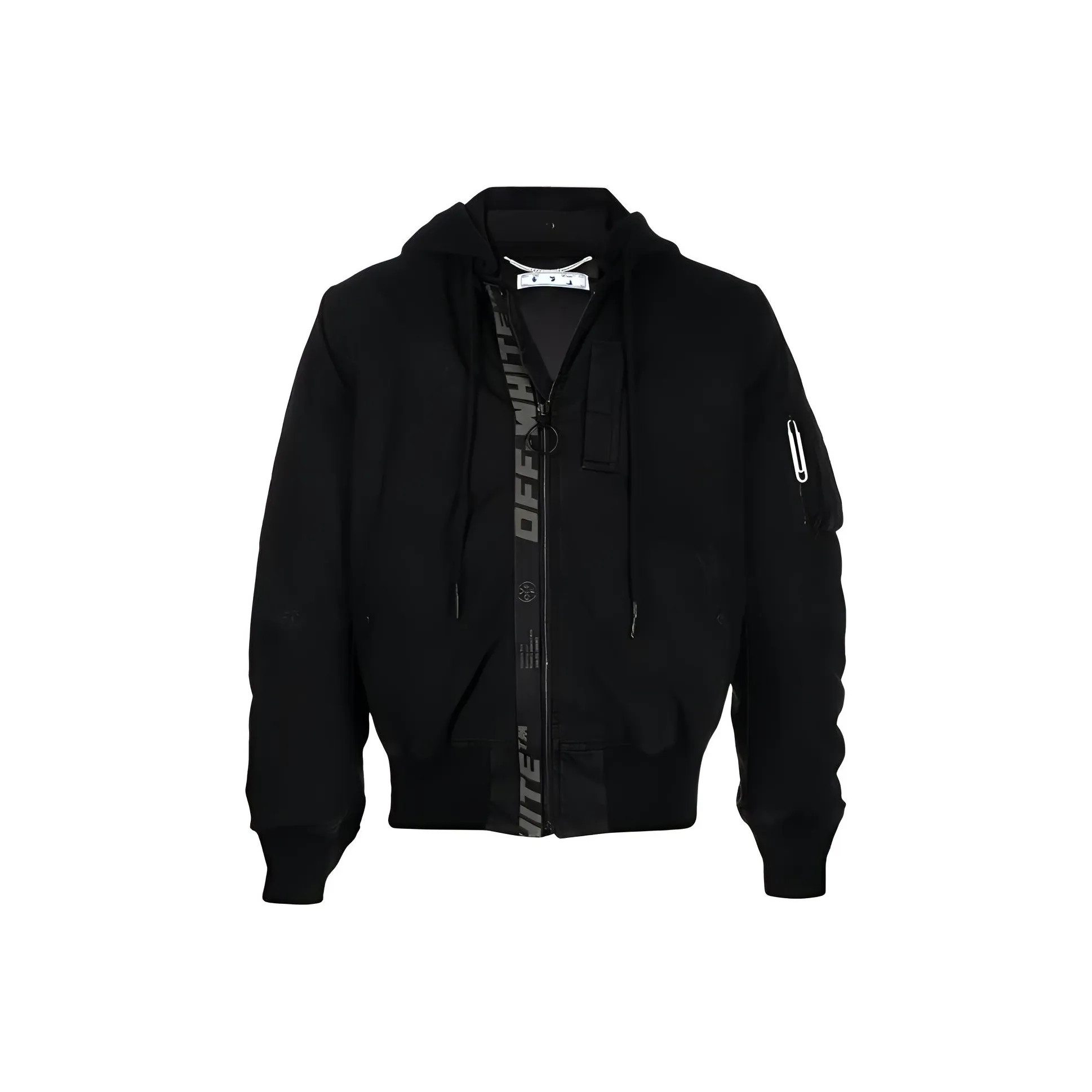 OFF WHITE Vintage Cotton Bomber Jacket