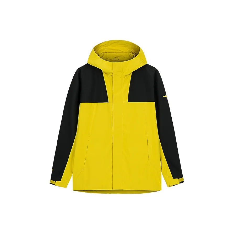 CHAOJIANTA Waterproof And Windproof Windbreaker Jacket Men's Basic Black/Roasted Tea Yellow/Roasted Tea Yellow