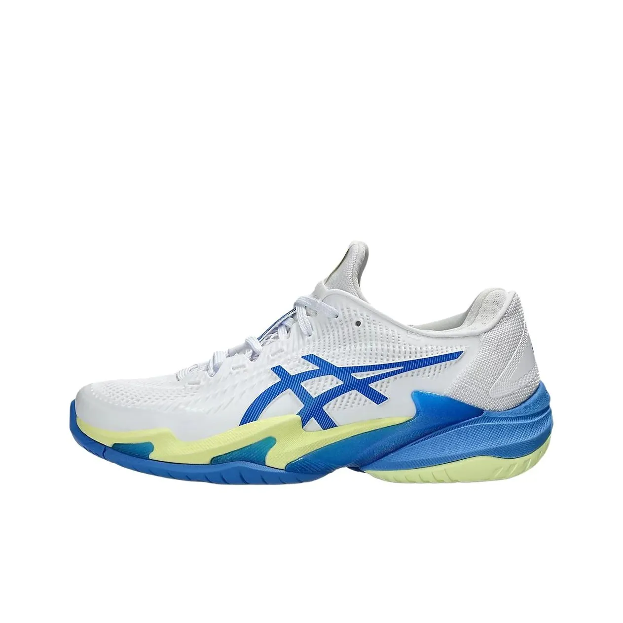 ASICS Court FF 3 Низкий Топ Кроссовки для тенниса Женские Белые Синие
