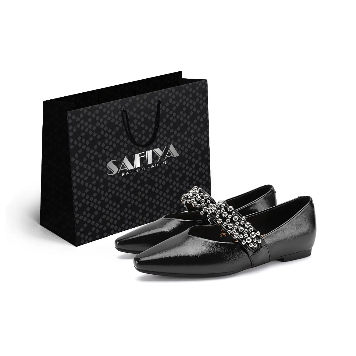 safiya Грубый каблук Туфли Мэри Джейн Женские