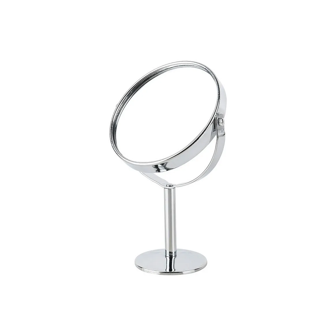 Gentle Welcome Нержавеющая сталь Двойной Sided Портативный Металл Зеркальце Зеркала MAKE UP HD