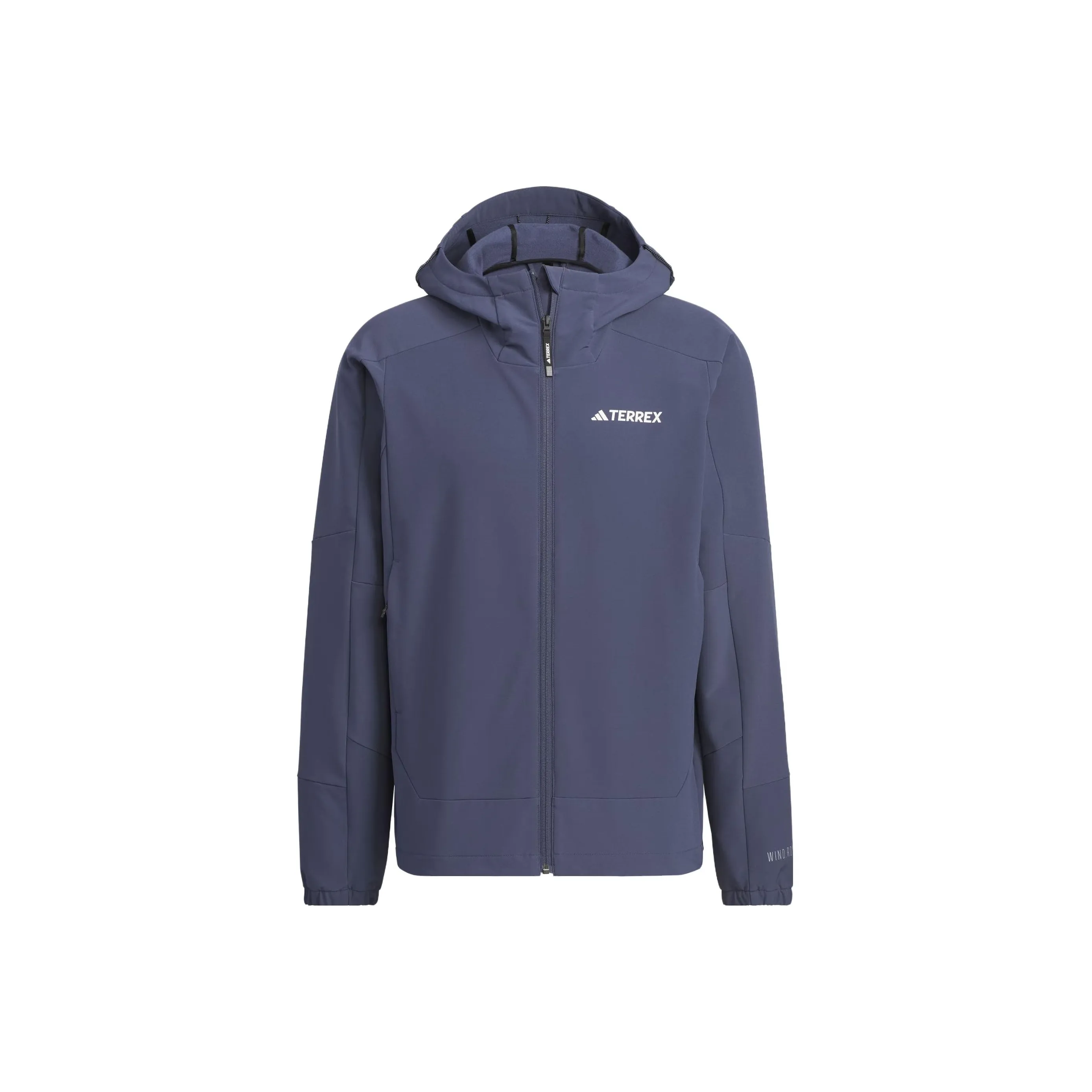 Adidas Wind.Rdy Softshell Hooded Jacket Jackets Coats Men's Dark Navy Blue