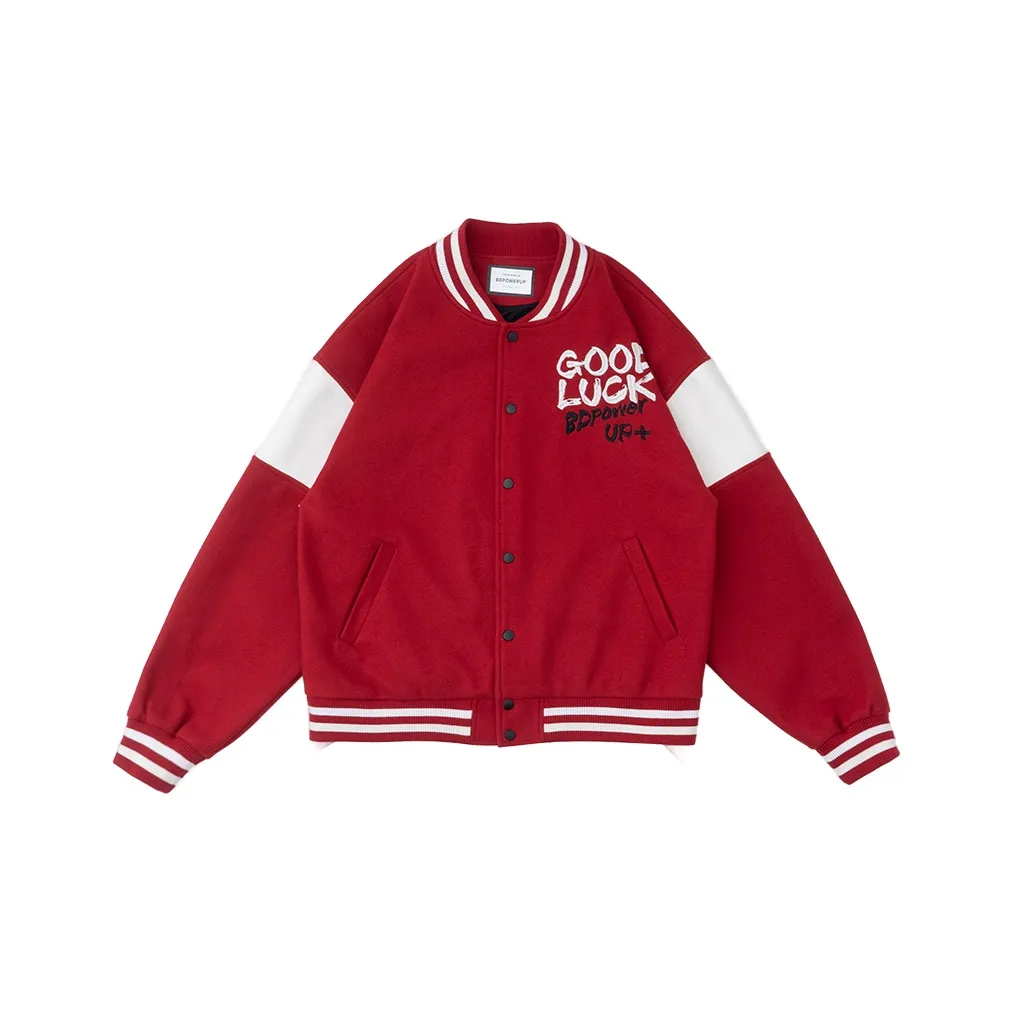 BD.POWER UP+ Baseball Jacket Unisex