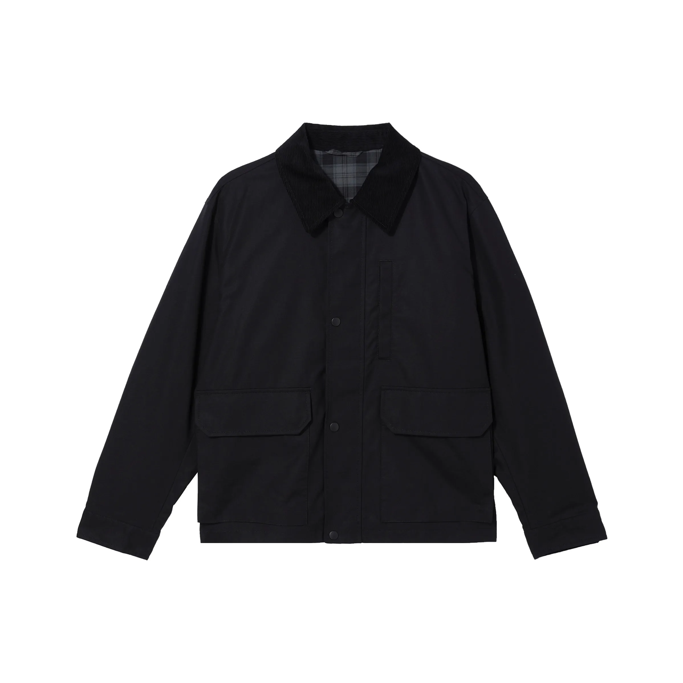 UNIQLO Jackets Neutrals Coats Men's Black
