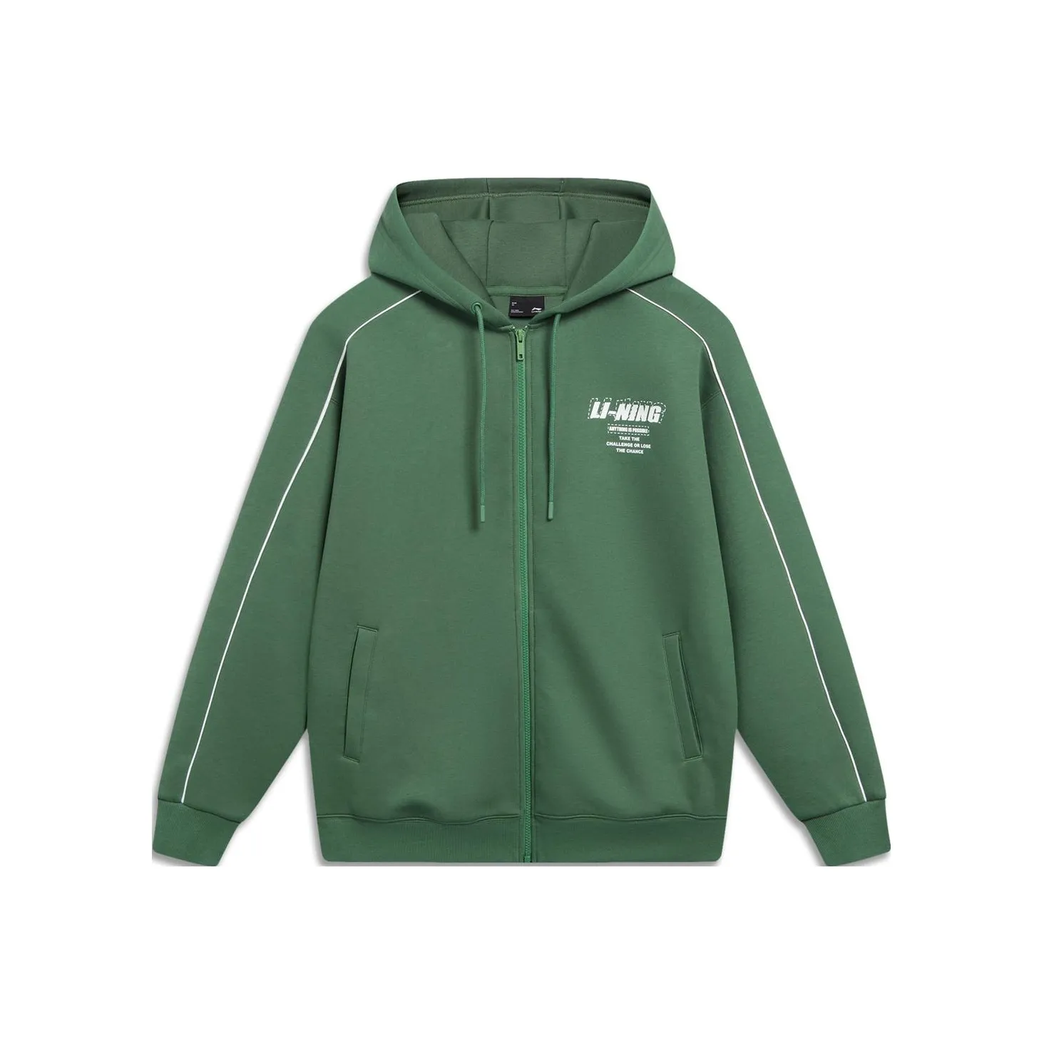 LiNing Sports Life Collection Jacket Unisex Mist Pine Green