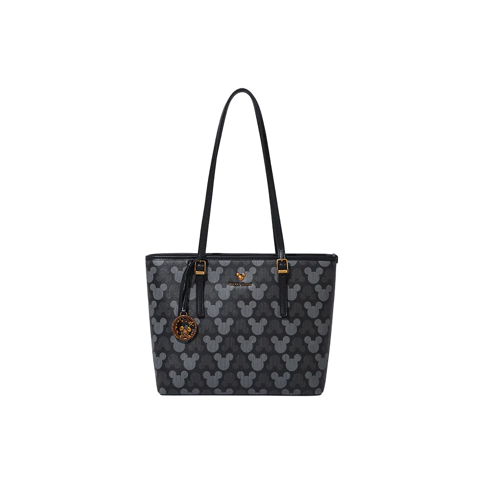 Disney ПУ (полиуретан) Сумка-тоут Сумка через плечо Стандартная Женская Экрю Черный Коричневый