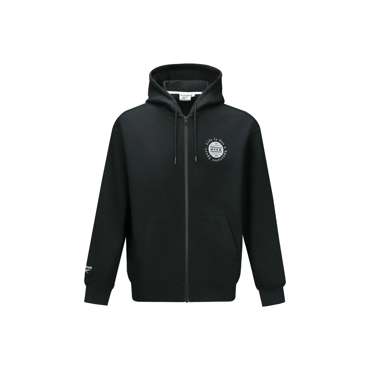 Reebok совместные куртки и пальто унисекс черные