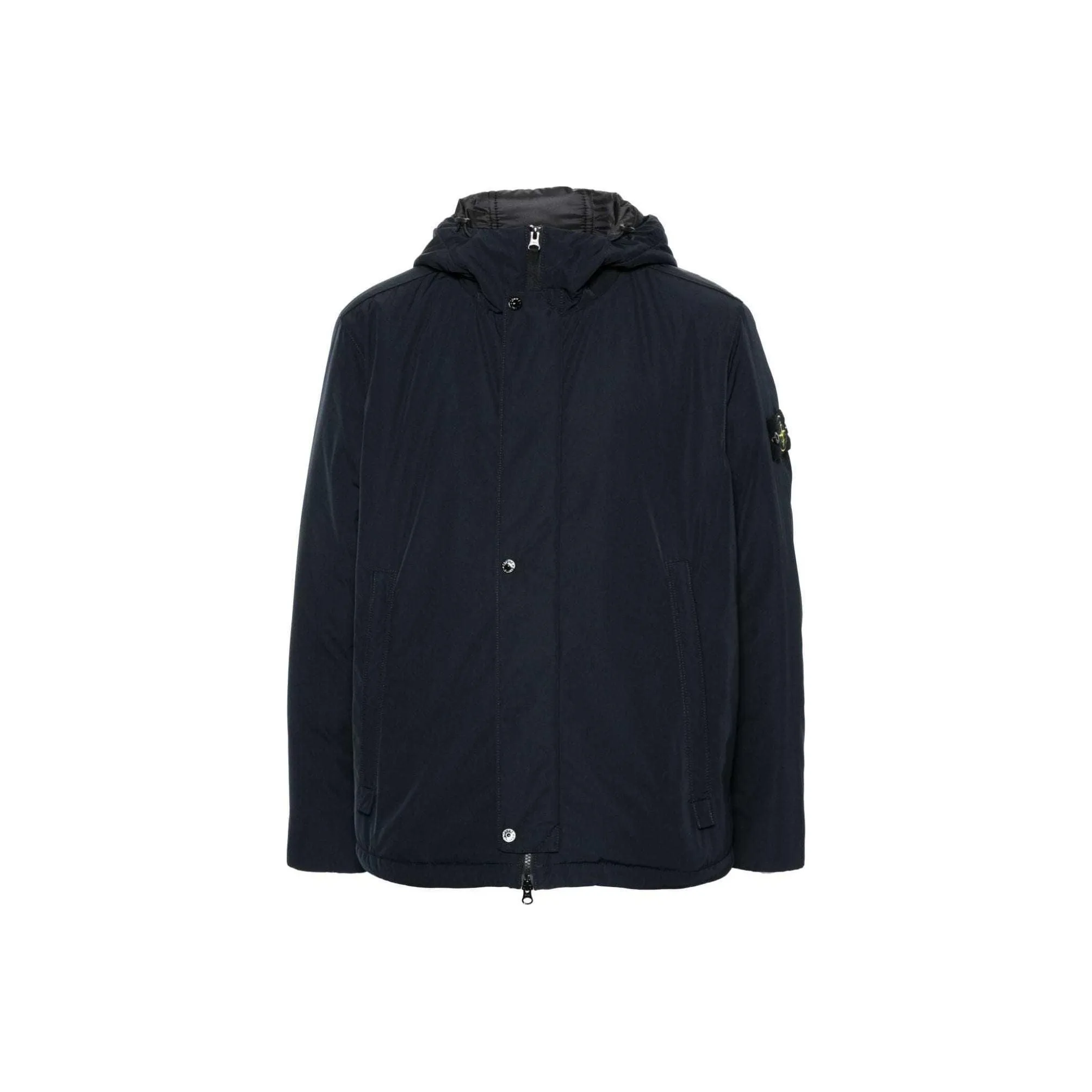 STONE ISLAND Funnel Neck Hooded Jacket