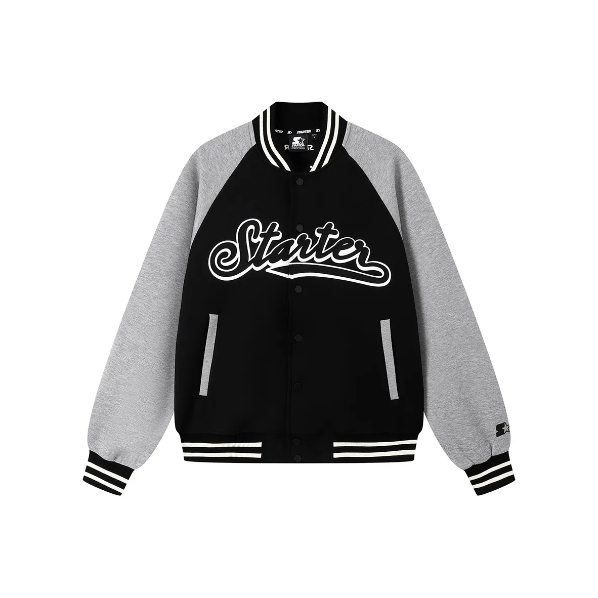 STARTER Baseball Jacket Unisex Black