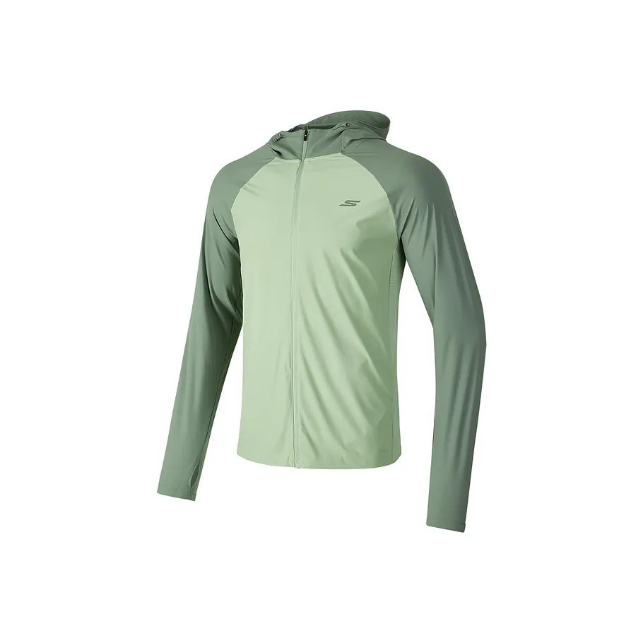 Skechers Куртка Мужская Гардения Зеленая