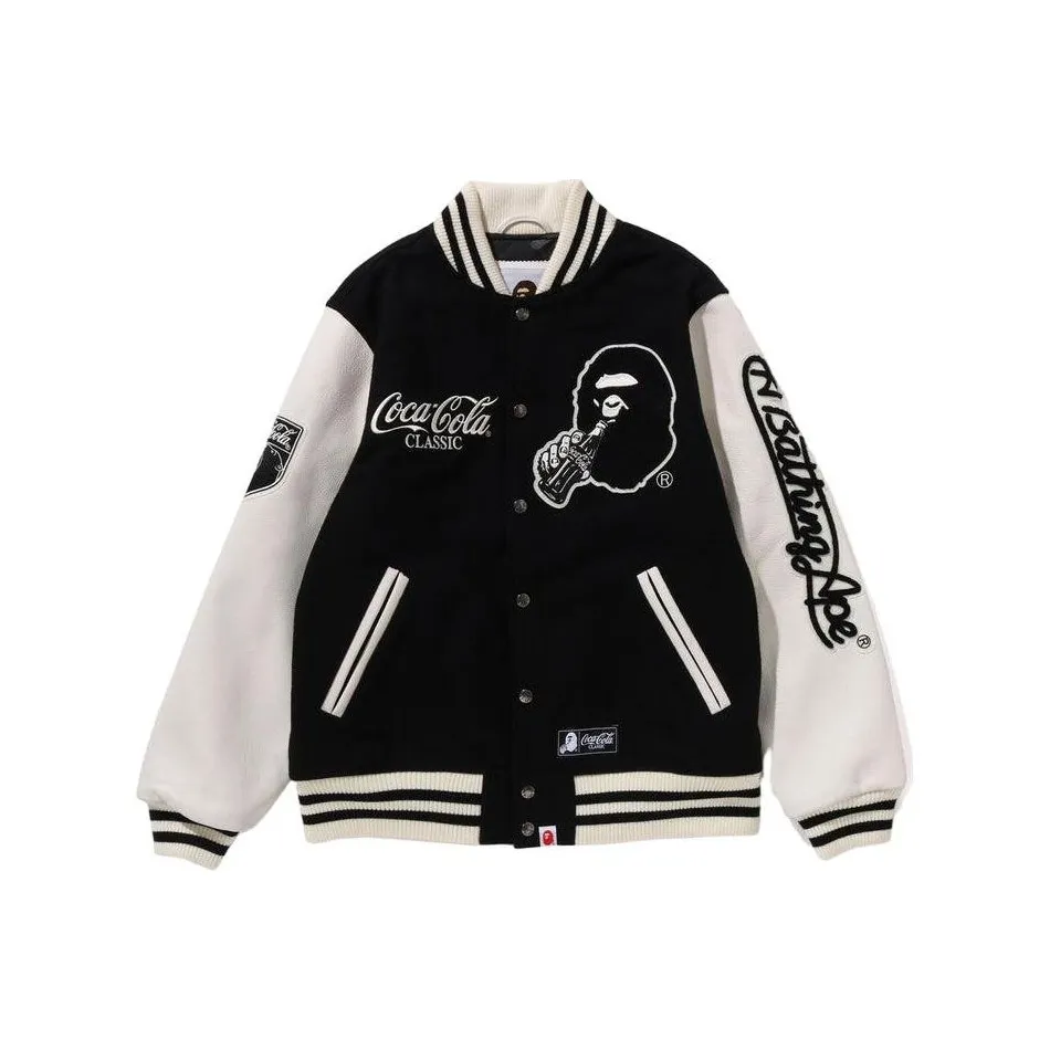 Bape X Coca Cola Varsity Jacket