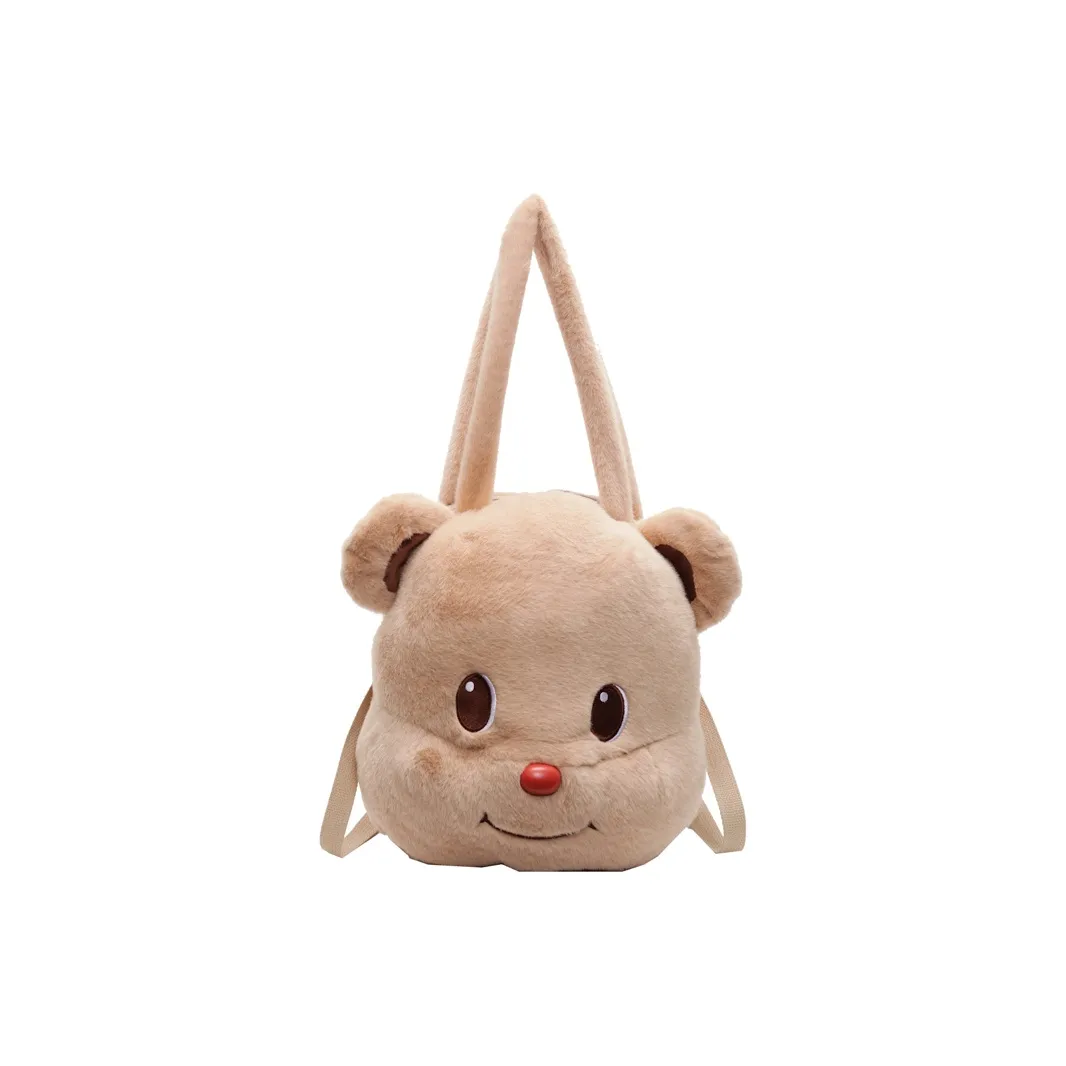 morellybear Плюшевая сумка через плечо женская многоцветная