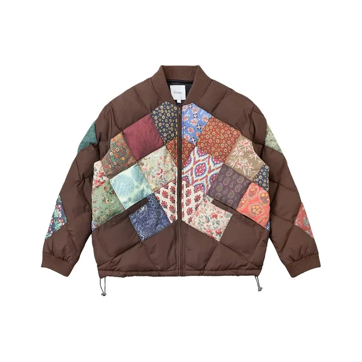 Profound Пуховая куртка Унисекс Коричневый