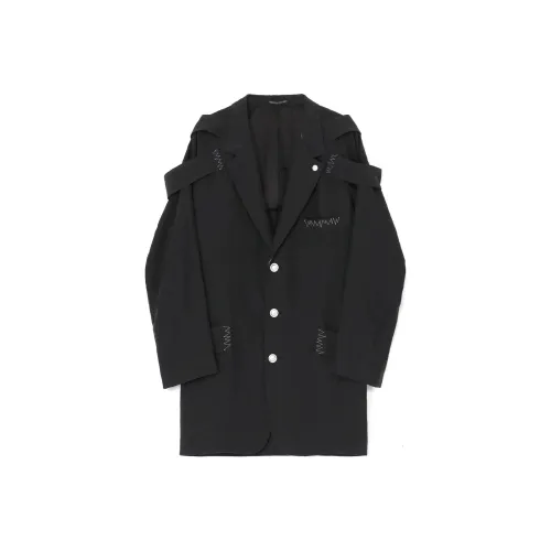 Yohji Yamamoto Черная Мужская Куртка