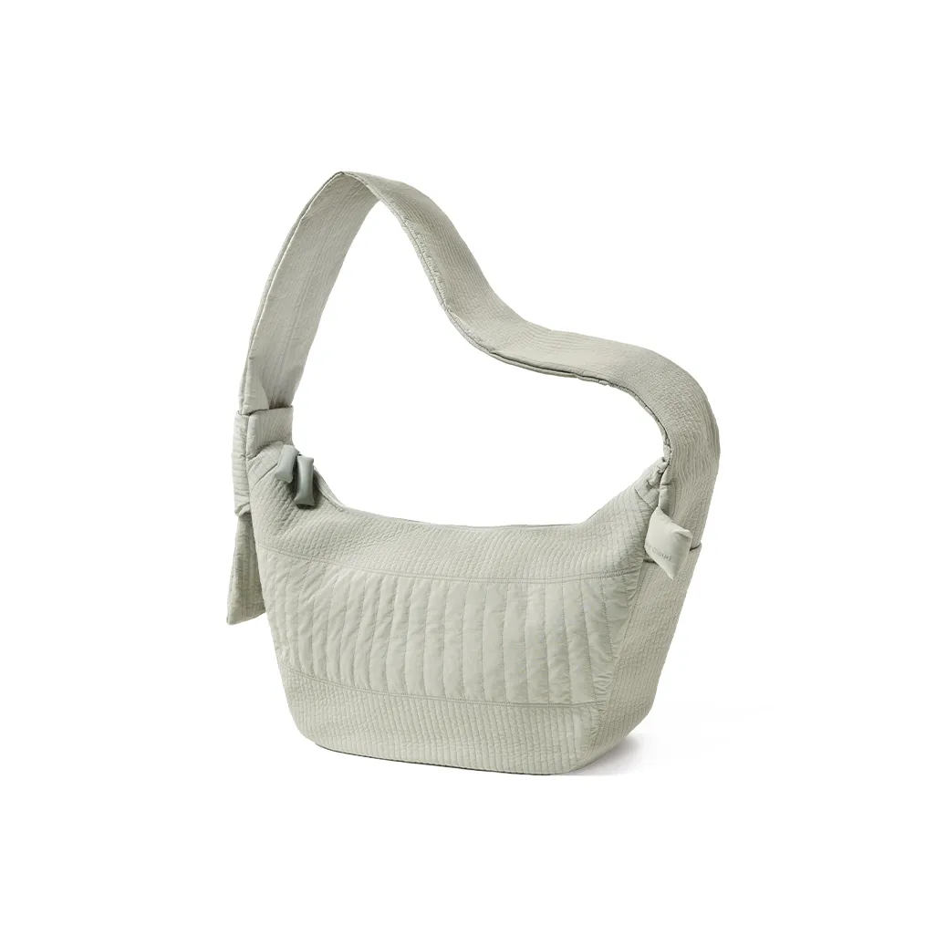 CLOUT CLOUD Нейлоновая сумка-пельмени сумка через плечо большая унисекс разноцветная