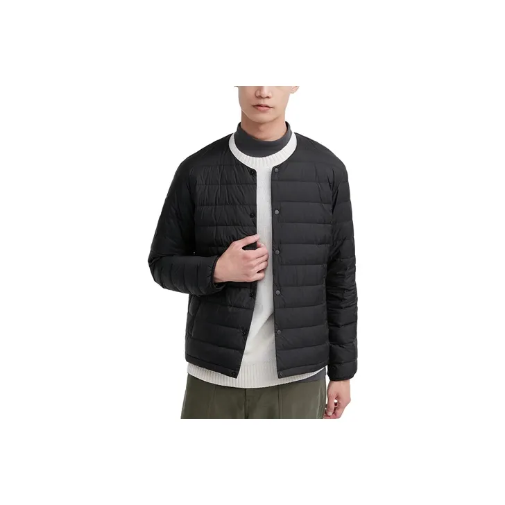 UNIQLO Пуховик Мужской Классический Черный