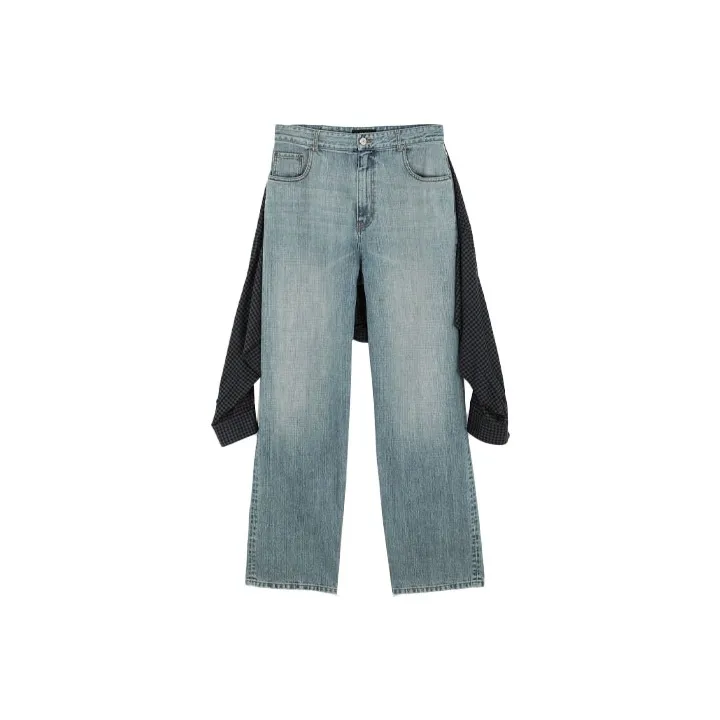 Balenciaga Hybrid Shirt Boyfriend Jeans