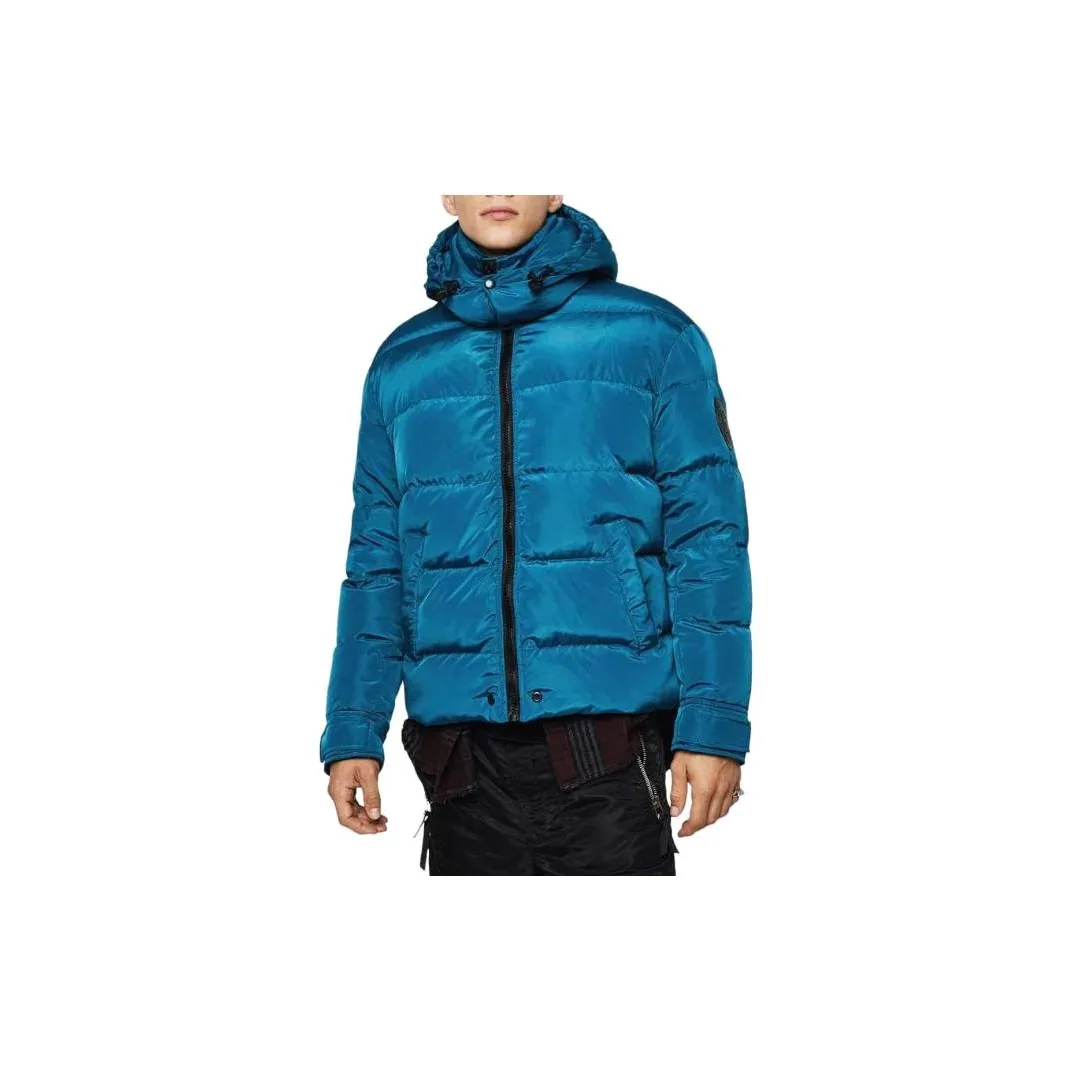 DIESEL Синий Мужской Пуховик