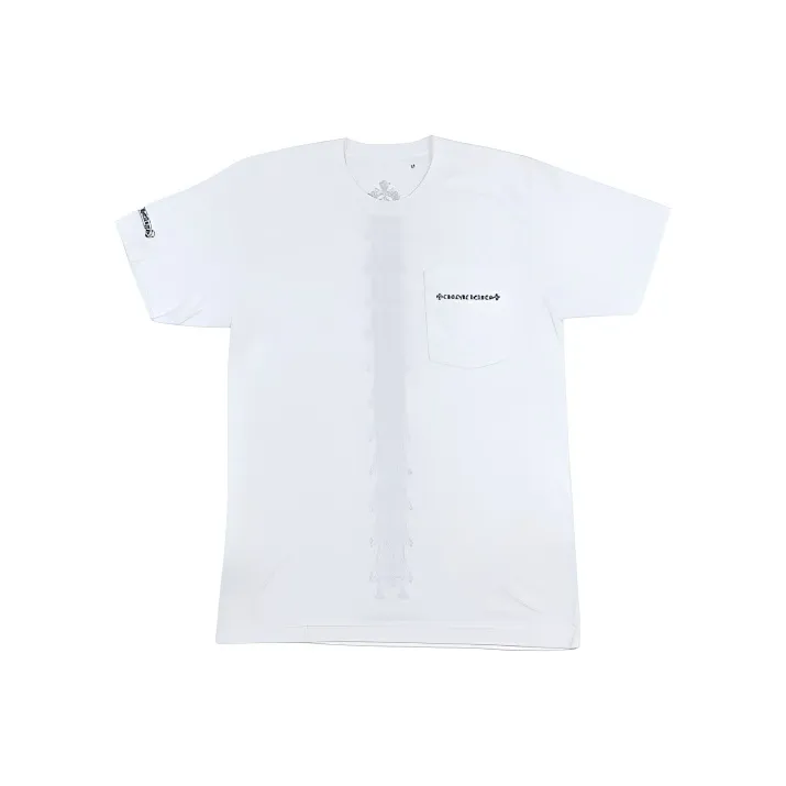 Chrome Hearts Cemetery Cross Tire Tracks T shirt
