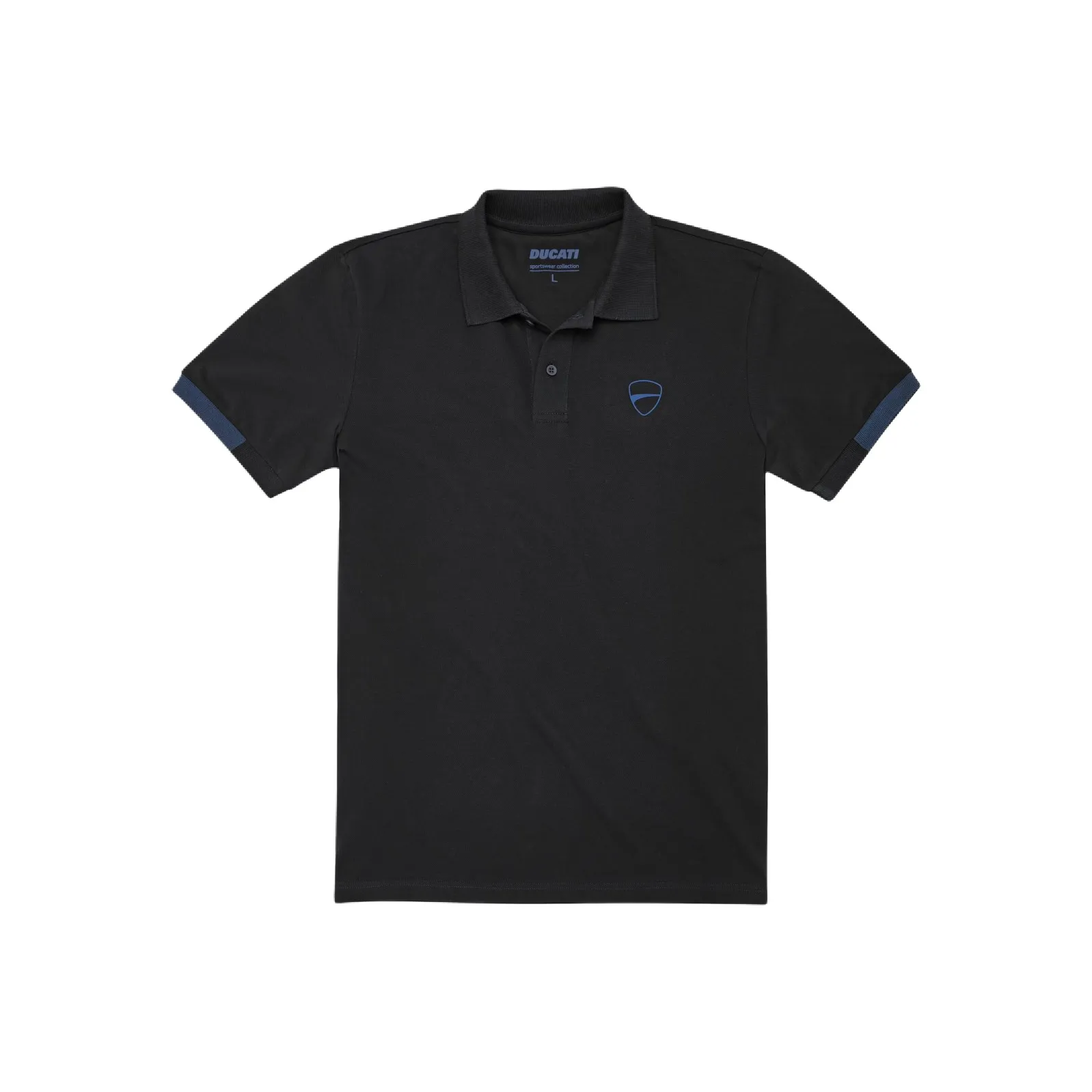 Дукати Smart 2,0 Поло Унисекс Черный Синий
