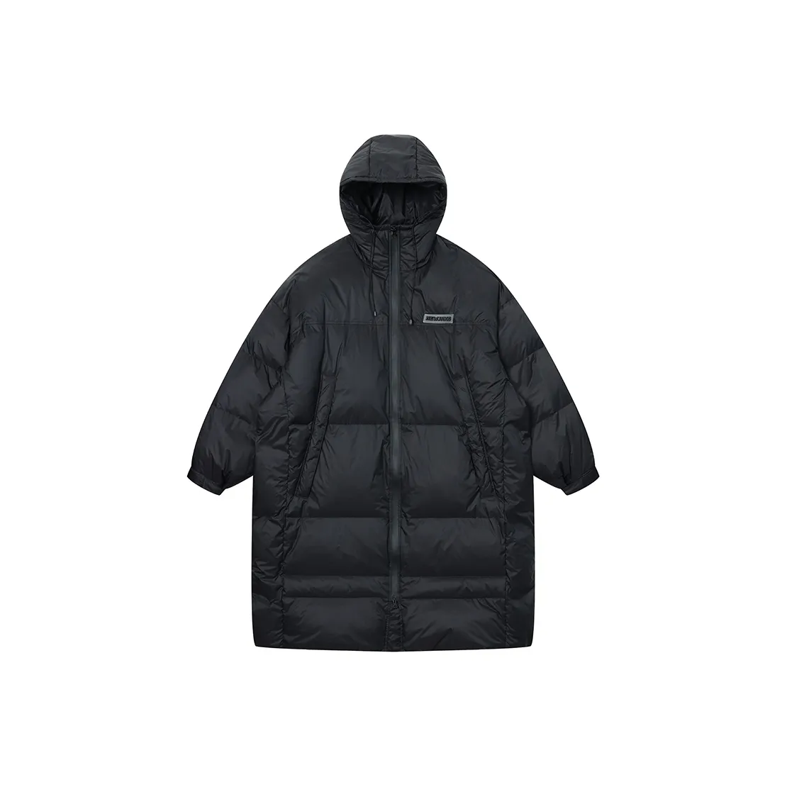 NewJnxs Пуховик Унисекс Черный