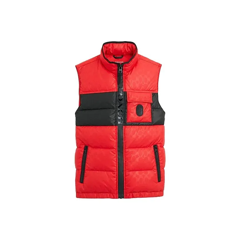 COACH FW23 Down Jacket Men's Red