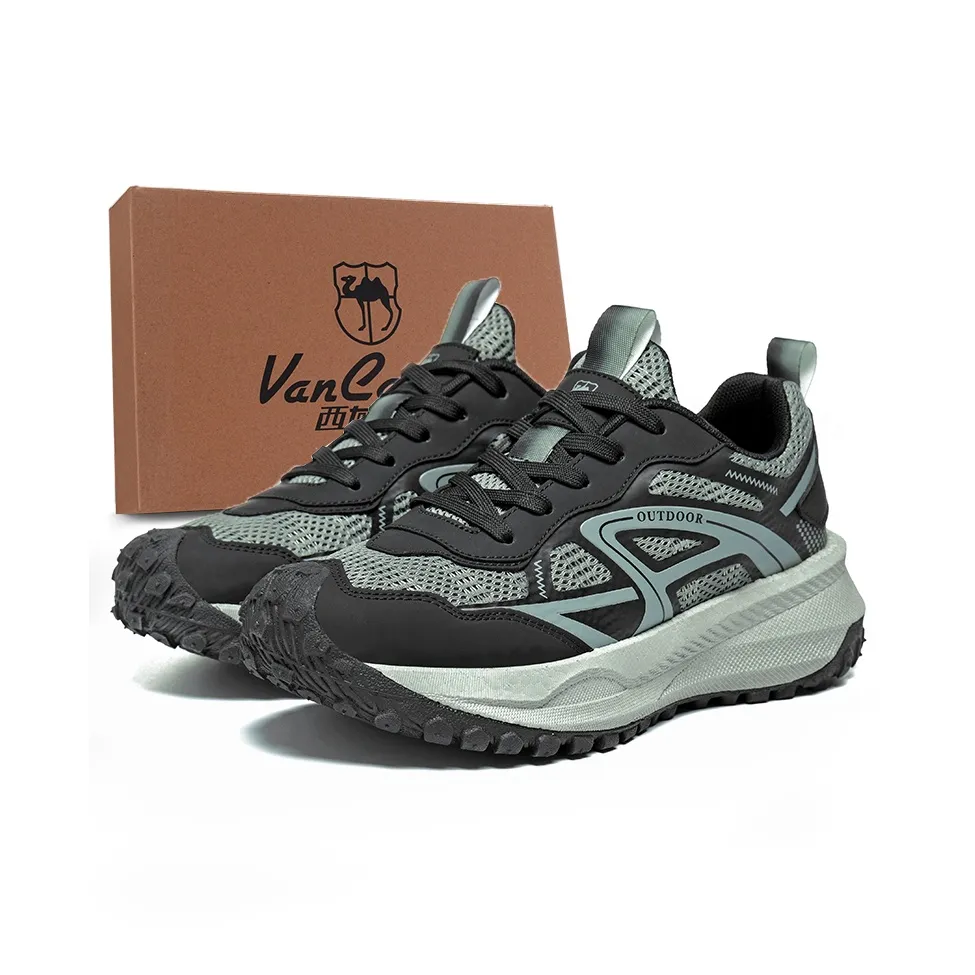 VanCamel Slip Resistant Abrasion Resistant Легкий Низкий Топ Альпинистская Обувь Мужская
