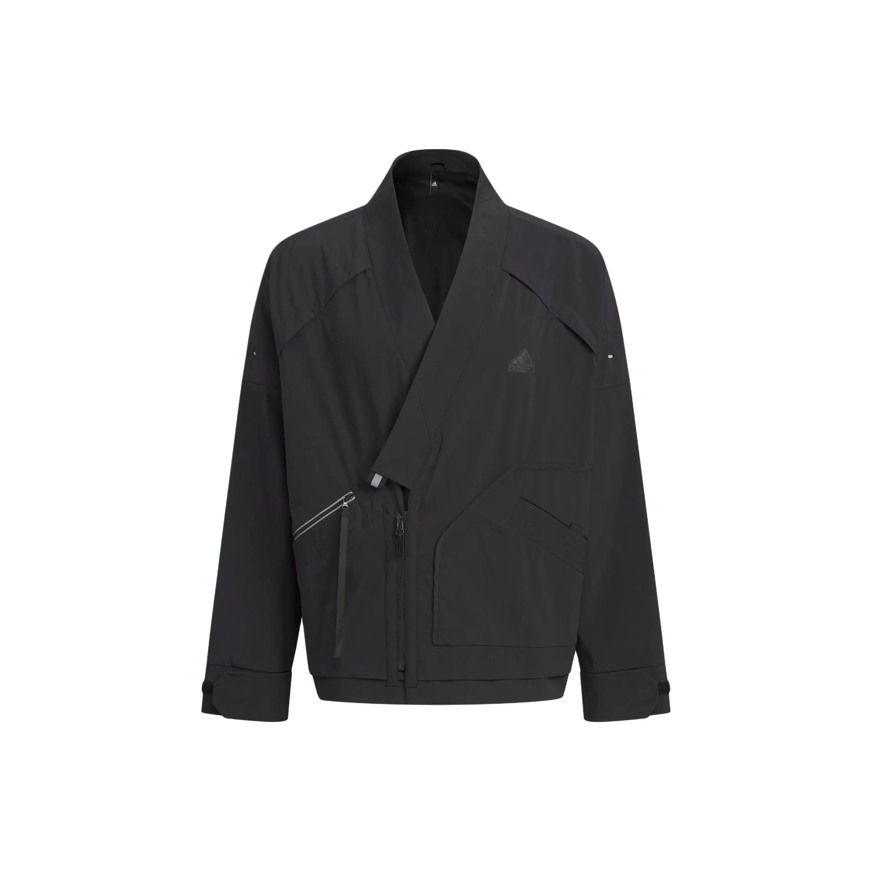 Adidas Sportswear Fleece Jacket Jackets Coats Men's Black