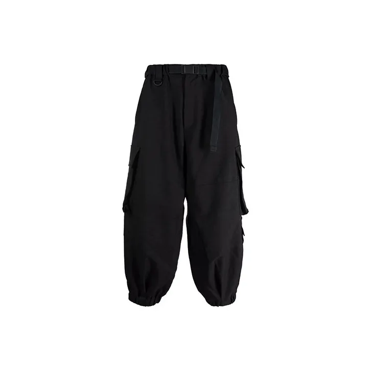 Y 3 Мужские Карго Брюки Черные