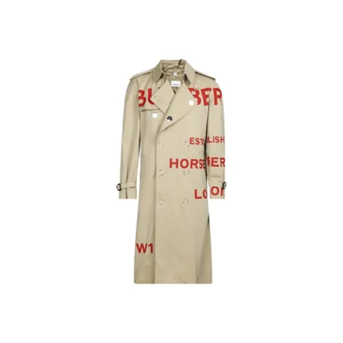 Burberry Хаки Мужской Тренч