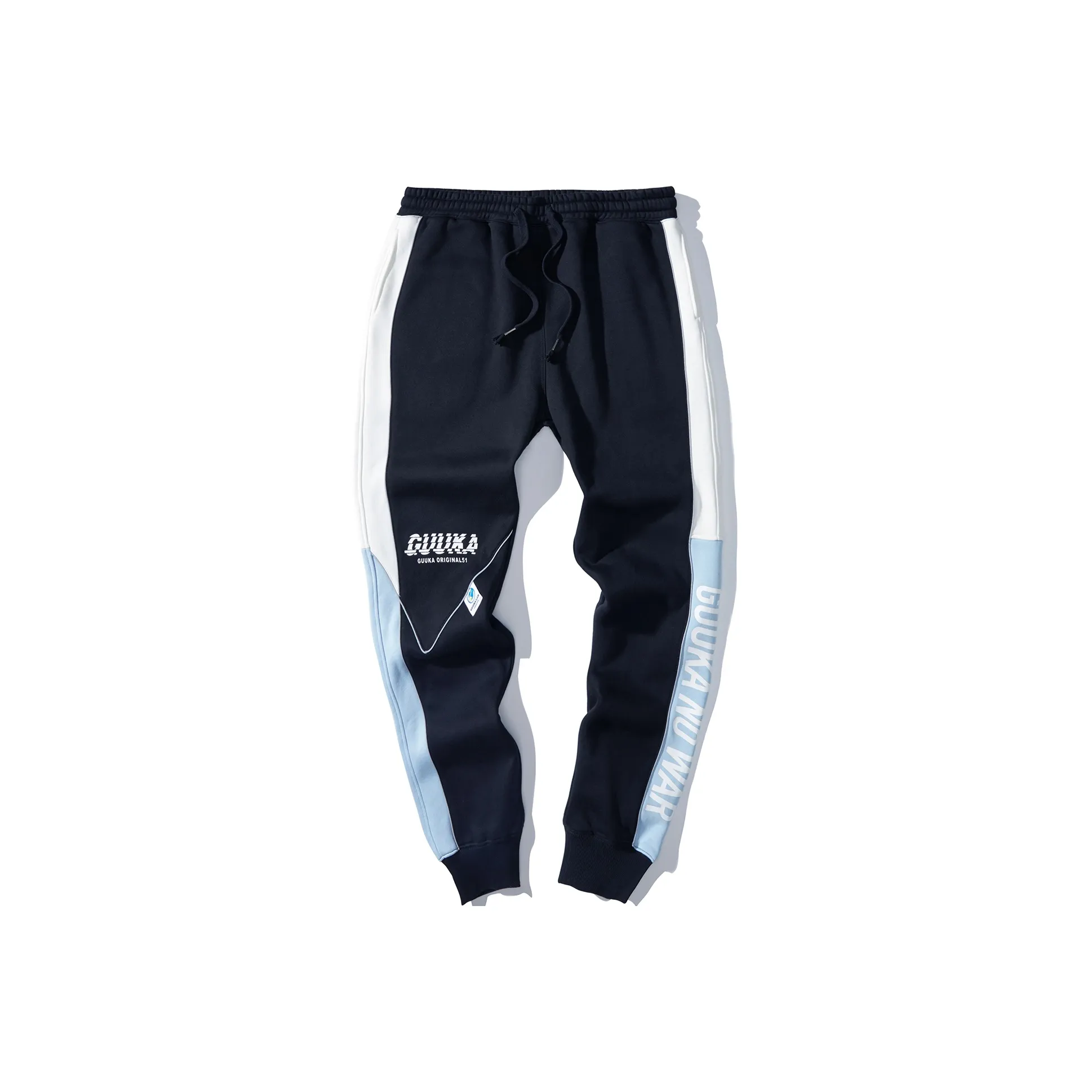 Guuka Вязаные тренировочные штаны унисекс черные