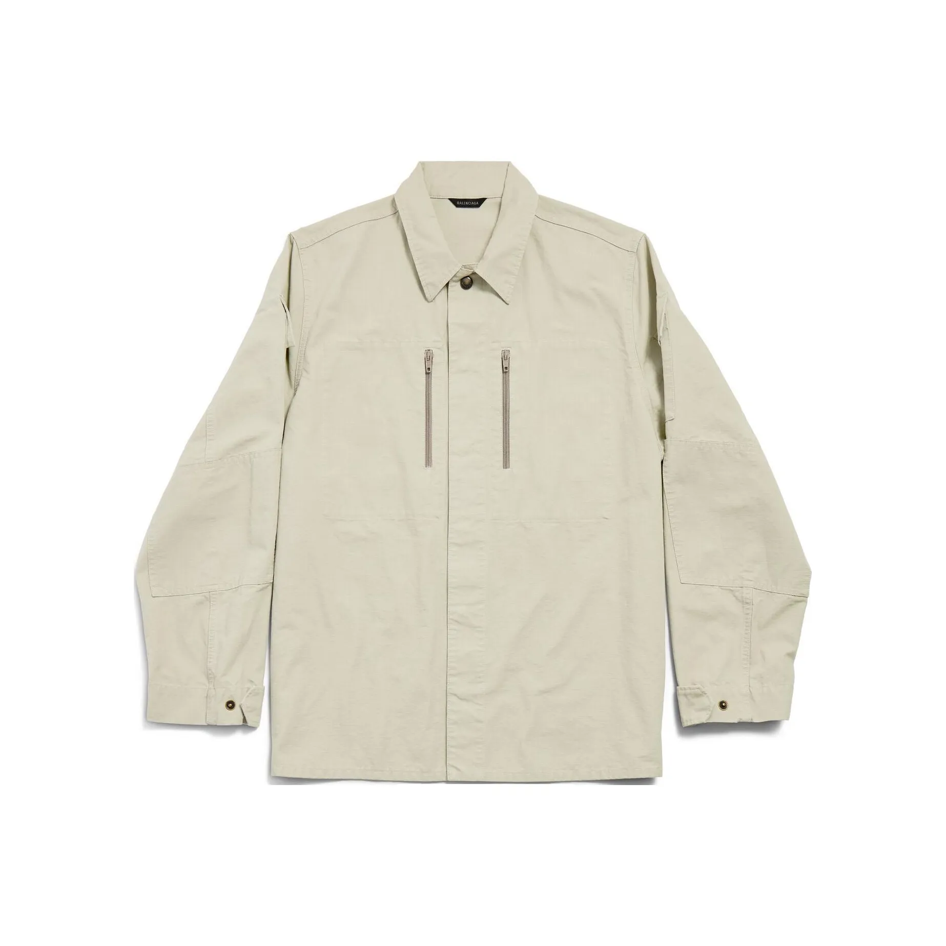 Balenciaga Military Ripstop Shirt Jacket