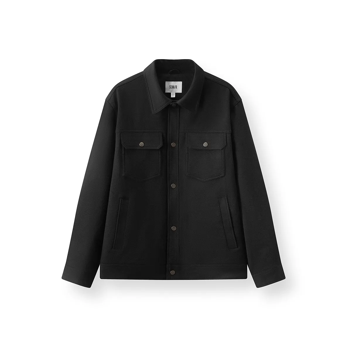 SEM R Куртки и Пальто Мужской Черный