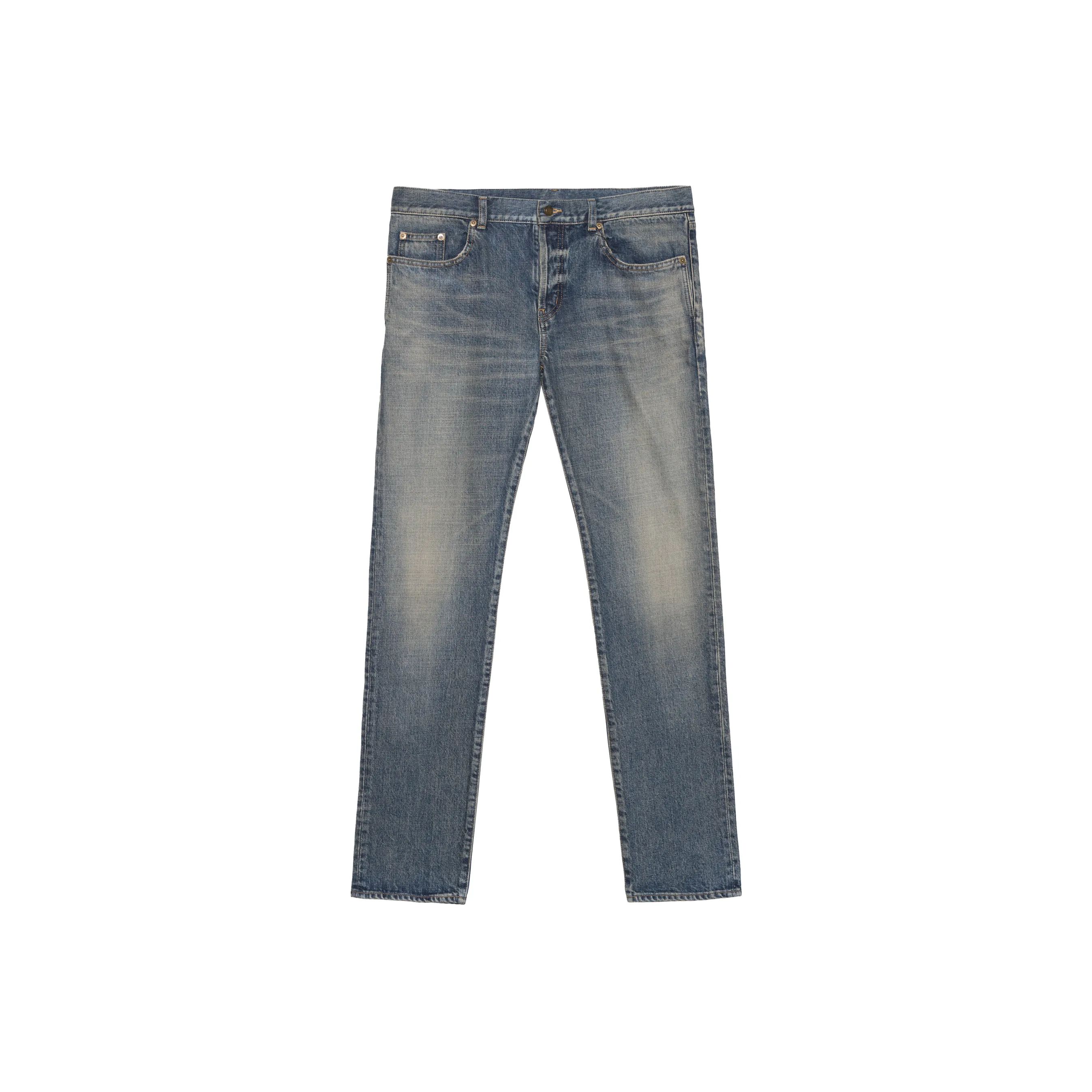 SAINT LAURENT Mid Rise Slim Fit Jeans