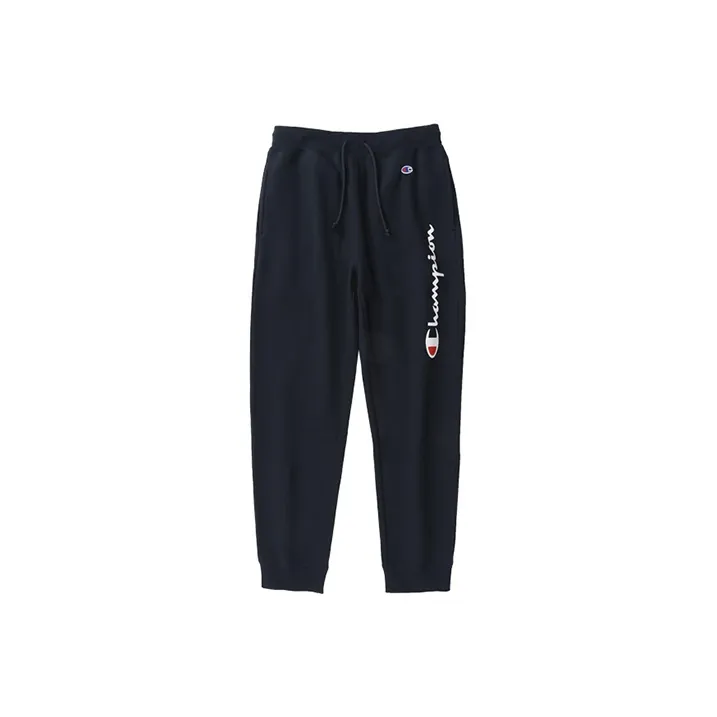 Champion Тренировочные штаны Японская версия Унисекс Темно-синий