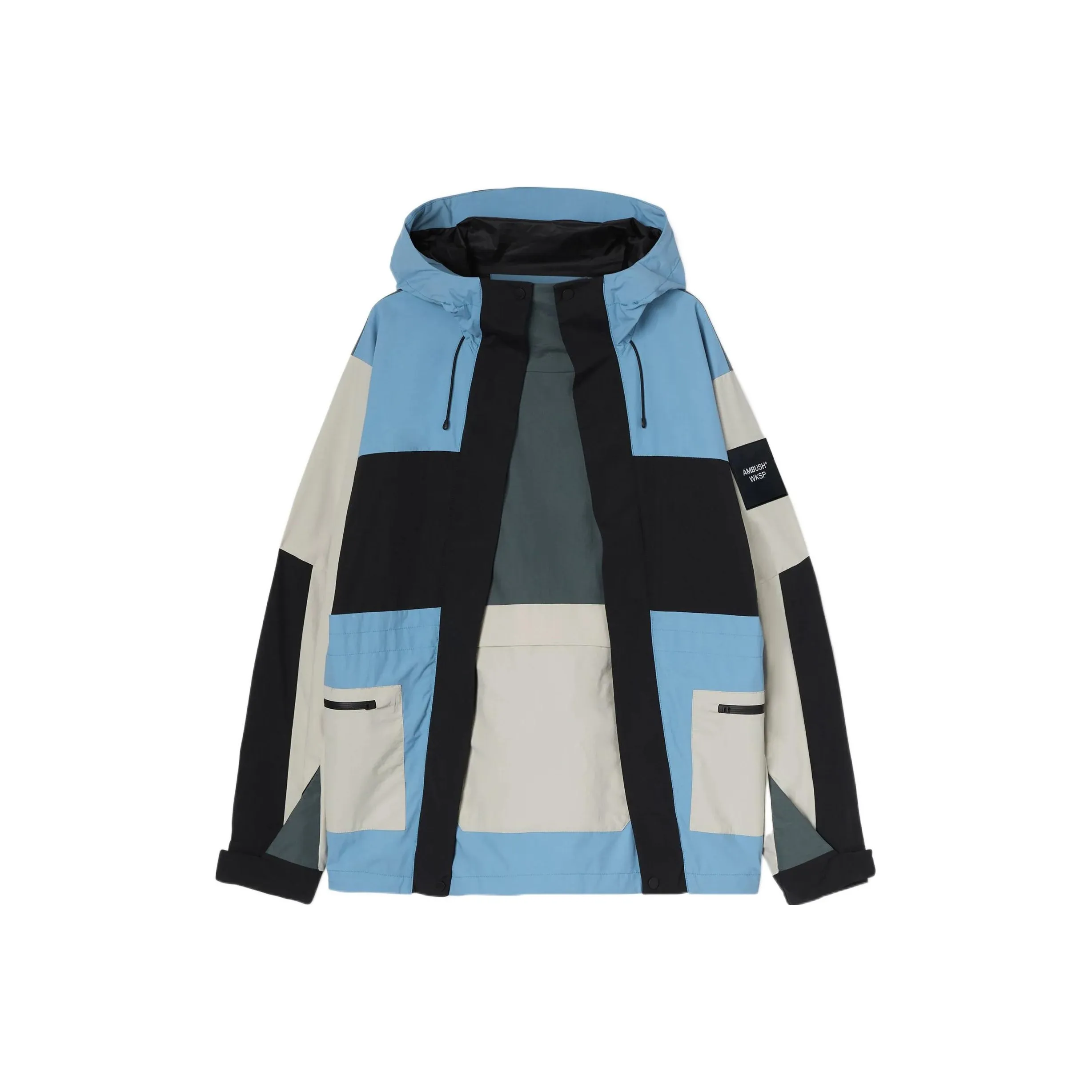 AMBUSH Синий Мужской Парки