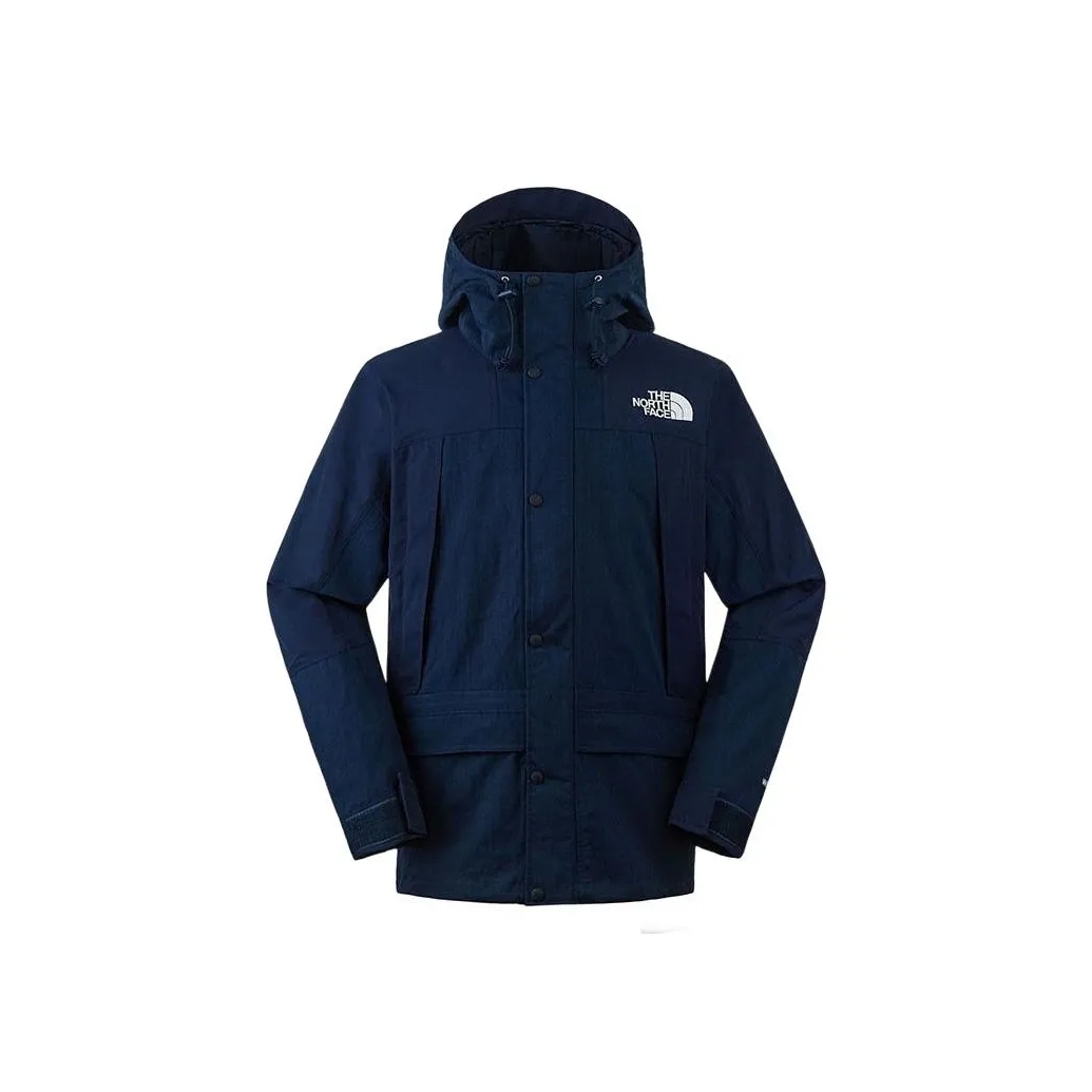 THE NORTH FACE Ripstop Mountain Logo Embroidered Hooded Jacket
