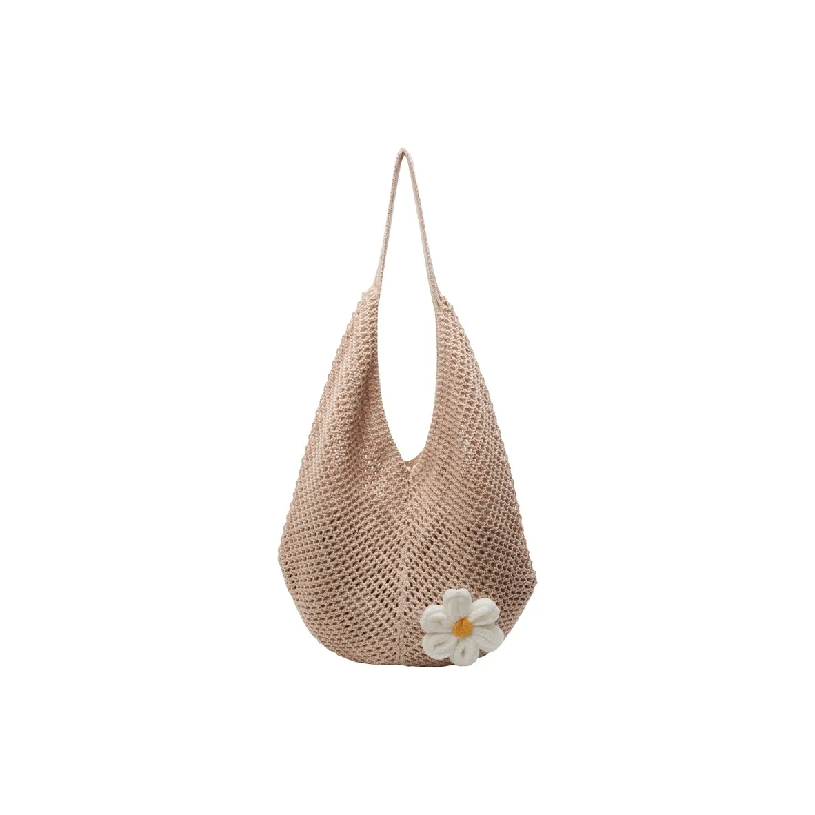 Wenpercy Chunky Пряжа Ткани вязаные Тоут Сумка Сумка для покупок Сумка на плечо Женские Многоцветный