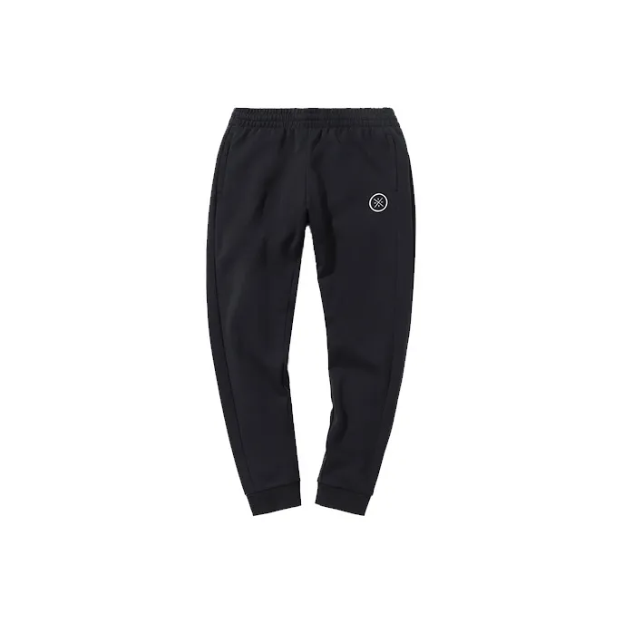 Лайнер Тренировочные Брюки Мужские Стандартные Черные