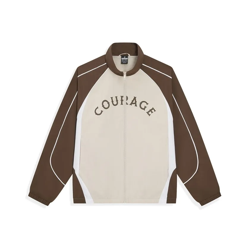 XTEP Variety Training Collection Jacket Unisex Jet Black/Pearl White/Subdued Gray