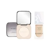 2종 세트: 오일리 스킨 컬러 파우더 #브라이트 스킨 컬러 3.5g + 컨실러 #21 내추럴, 페어 6ml